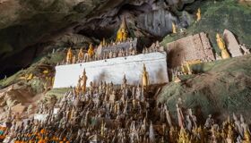 Luang Prabang Pak Ou Cave Statues, Laos